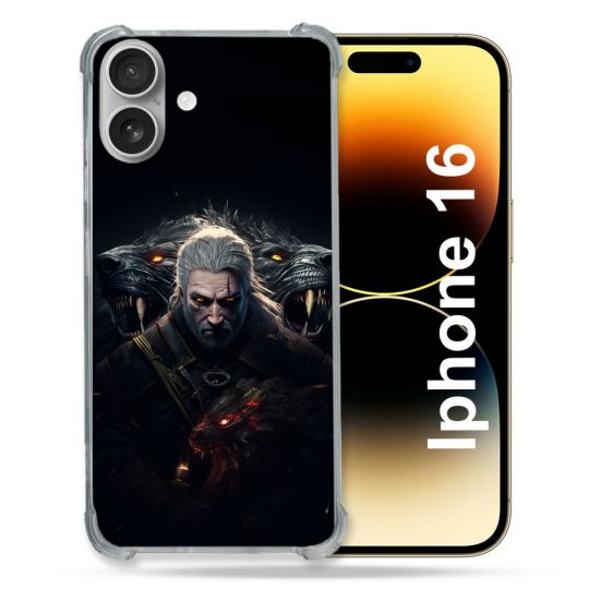 Coque Renforcée Pour Apple Iphone 16 Plus The Witcher