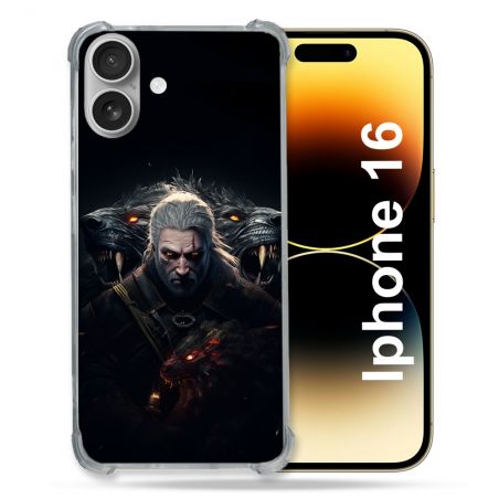 Coque Renforcée Pour Apple Iphone 16 Plus The Witcher