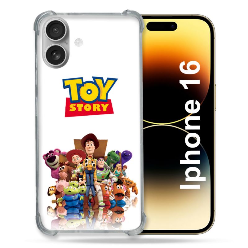 Coque Renforcée Pour Apple Iphone 16 Plus Toy Story