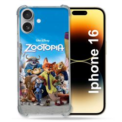Coque Renforcée Pour Apple Iphone 16 Plus Zootopia