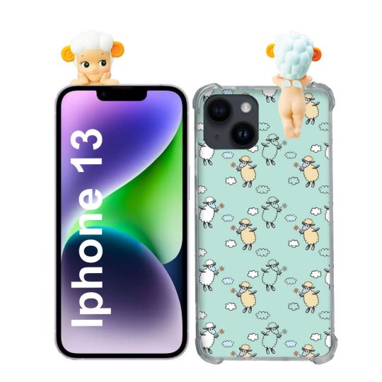 Coque Renforcée Pour Iphone 13 Angel Hippers Mouton