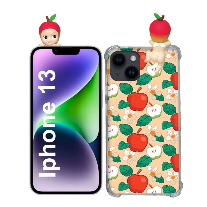 Coque Renforcée Pour Iphone 13 Angel Hippers Pomme