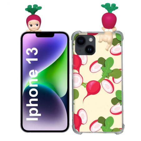 Coque Renforcée Pour Iphone 13 Angel Hippers Radis