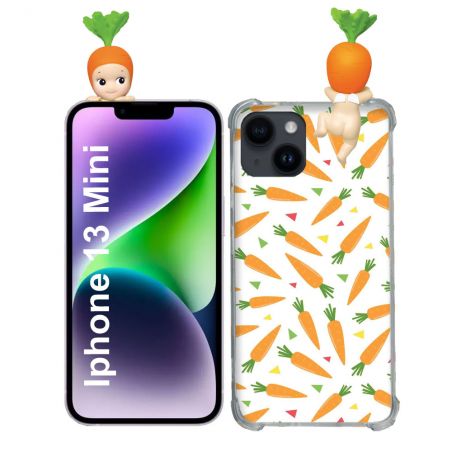 Coque Renforcée Pour Iphone 13 Mini (5.4) Angel Hippers Carotte