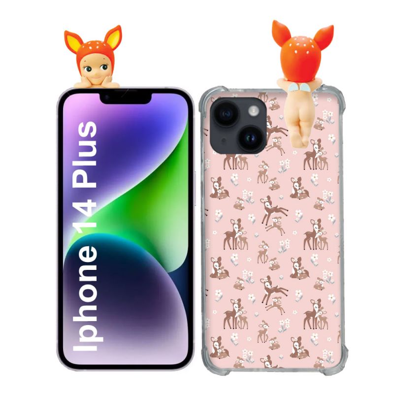 Coque Renforcée Pour Iphone 14 Plus Angel Hippers Faon