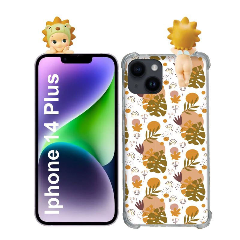 Coque Renforcée Pour Iphone 14 Plus Angel Hippers Lion