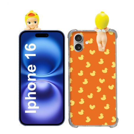 Coque Renforcée Pour Iphone 16 Angel Hippers Canard