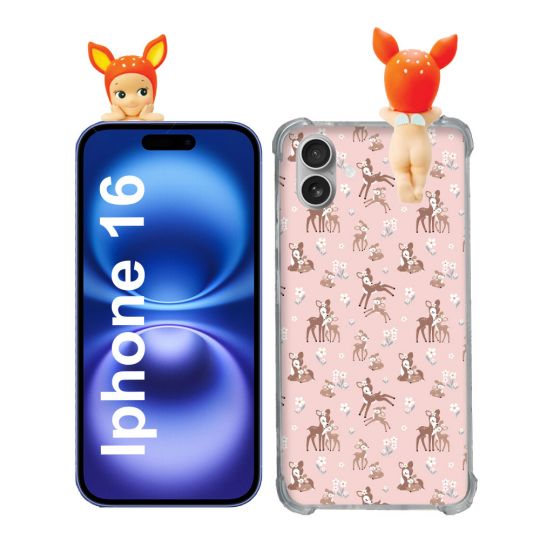 Coque Renforcée Pour Iphone 16 Angel Hippers Faon
