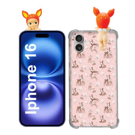 Coque Renforcée Pour Iphone 16 Angel Hippers Faon