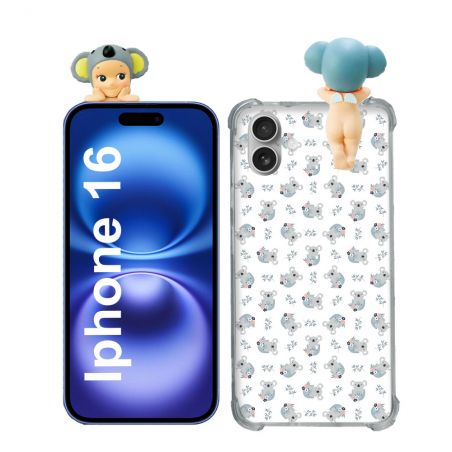 Coque Renforcée Pour Iphone 16 Angel Hippers Koala