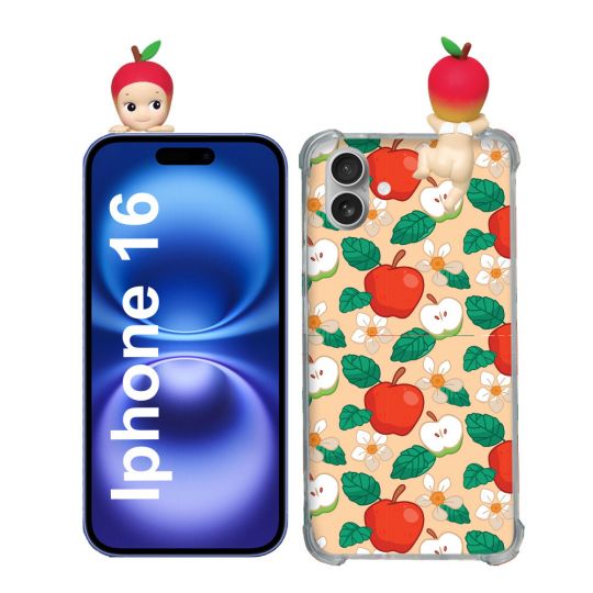 Coque Renforcée Pour Iphone 16 Angel Hippers Pomme