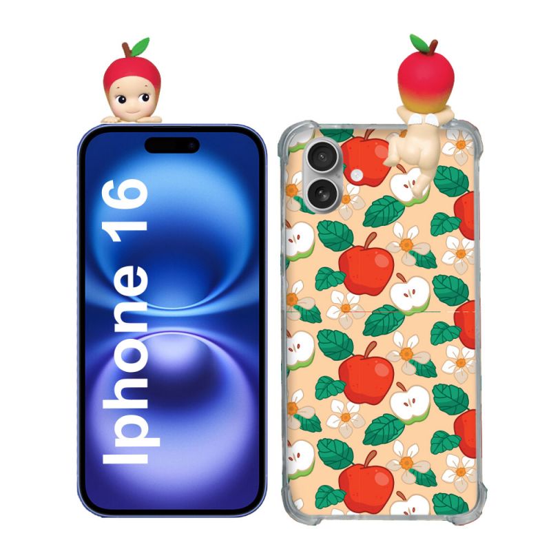 Coque Renforcée Pour Iphone 16 Angel Hippers Pomme