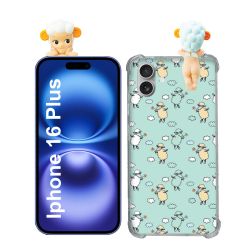 Coque Renforcée Pour Iphone 16 Plus Angel Hippers Mouton