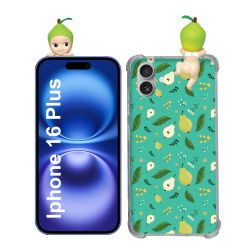 Coque Renforcée Pour Iphone 16 Plus Angel Hippers Poire