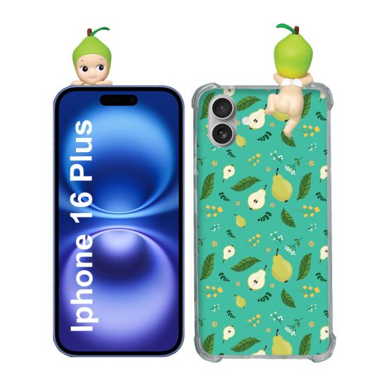 Coque Renforcée Pour Iphone 16 Plus Angel Hippers Poire