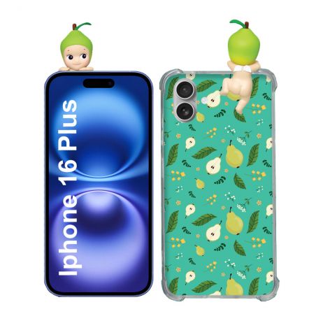 Coque Renforcée Pour Iphone 16 Plus Angel Hippers Poire