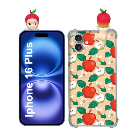 Coque Renforcée Pour Iphone 16 Plus Angel Hippers Pomme