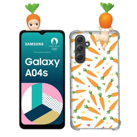 Coque Renforcée Pour Samsung Galaxy A04S / A13 Angel Hippers Carotte
