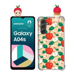 Coque Renforcée Pour Samsung Galaxy A04S / A13 Angel Hippers Pomme