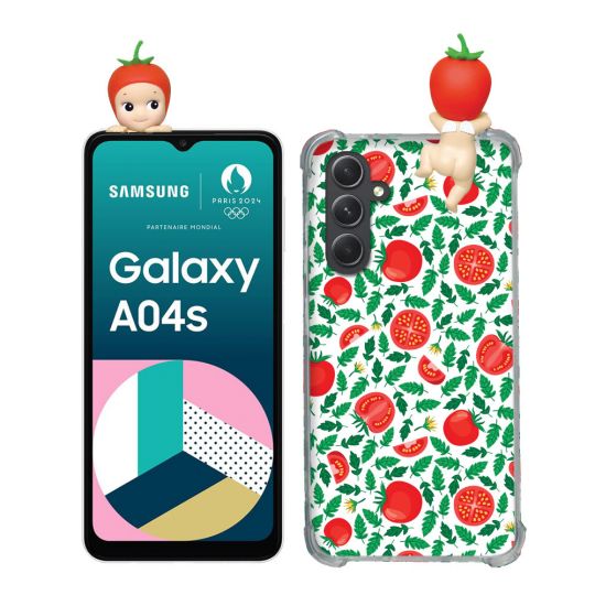 Coque Renforcée Pour Samsung Galaxy A04S / A13 Angel Hippers Tomate