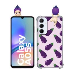 Coque Renforcée Pour Samsung Galaxy A05S Angel Hippers Aubergine