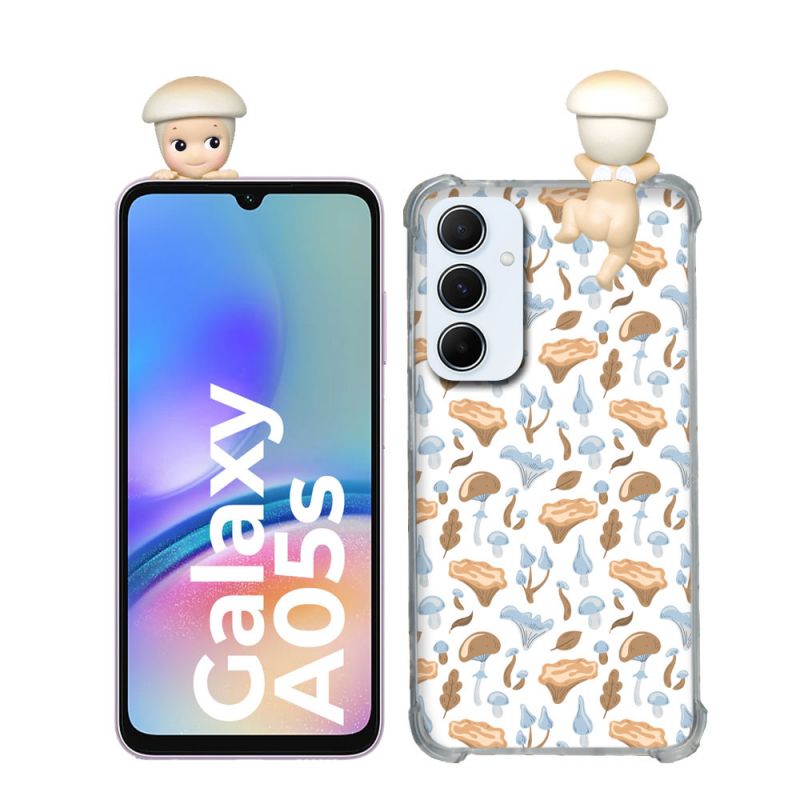 Coque Renforcée Pour Samsung Galaxy A05S Angel Hippers Champignon