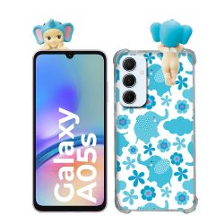Coque Renforcée Pour Samsung Galaxy A05S Angel Hippers Elephant