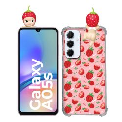 Coque Renforcée Pour Samsung Galaxy A05S Angel Hippers Fraise