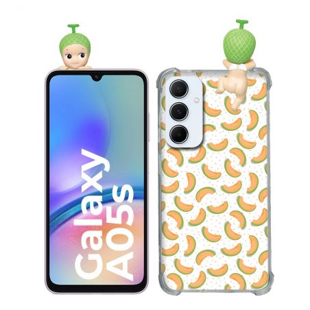 Coque Renforcée Pour Samsung Galaxy A05S Angel Hippers Melon