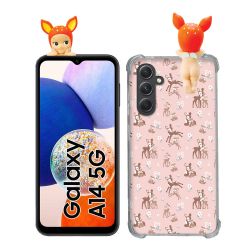 Coque Renforcée Pour Samsung Galaxy A14 4G / 5G Angel Hippers Faon