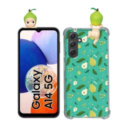 Coque Renforcée Pour Samsung Galaxy A14 4G / 5G Angel Hippers Poire