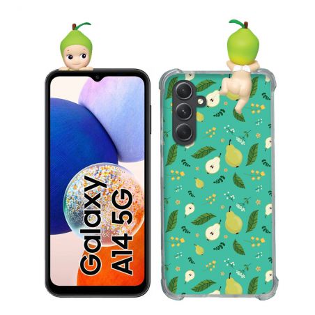 Coque Renforcée Pour Samsung Galaxy A14 4G / 5G Angel Hippers Poire