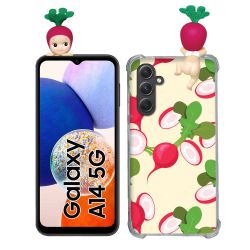 Coque Renforcée Pour Samsung Galaxy A14 4G / 5G Angel Hippers Radis