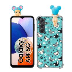 Coque Renforcée Pour Samsung Galaxy A14 4G / 5G Angel Hippers Souris