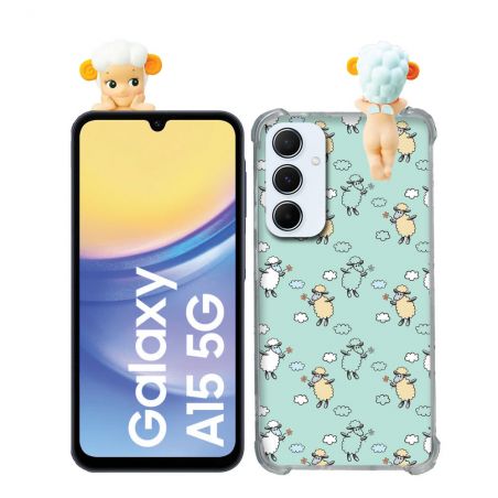 Coque Renforcée Pour Samsung Galaxy A15 4G / 5G Angel Hippers Mouton
