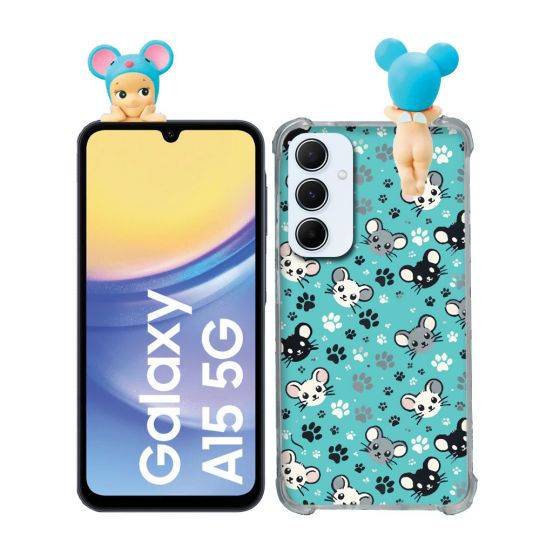 Coque Renforcée Pour Samsung Galaxy A15 4G / 5G Angel Hippers Souris