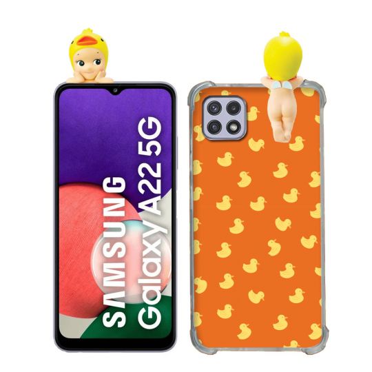 Coque Renforcée Pour Samsung Galaxy A22 5G Angel Hippers Canard