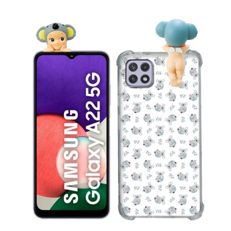 Coque Renforcée Pour Samsung Galaxy A22 5G Angel Hippers Koala