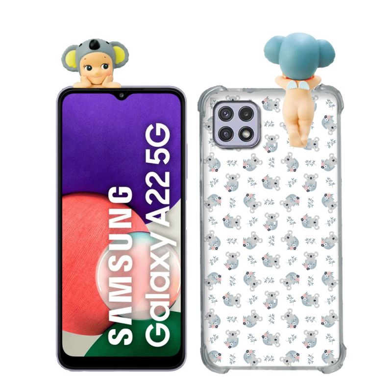 Coque Renforcée Pour Samsung Galaxy A22 5G Angel Hippers Koala