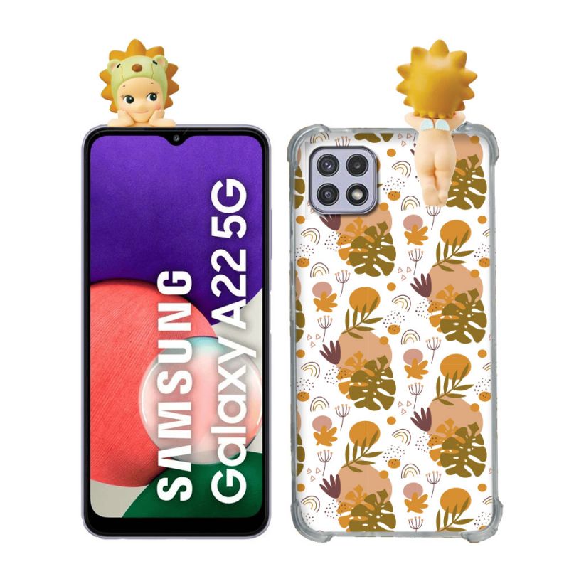 Coque Renforcée Pour Samsung Galaxy A22 5G Angel Hippers Lion