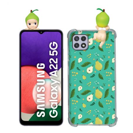 Coque Renforcée Pour Samsung Galaxy A22 5G Angel Hippers Poire