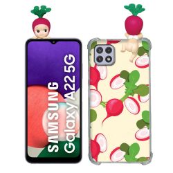 Coque Renforcée Pour Samsung Galaxy A22 5G Angel Hippers Radis