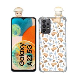Coque Renforcée Pour Samsung Galaxy A23 5G Angel Hippers Champignon