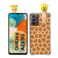 Coque Renforcée Pour Samsung Galaxy A23 5G Angel Hippers Girafe