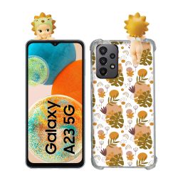 Coque Renforcée Pour Samsung Galaxy A23 5G Angel Hippers Lion