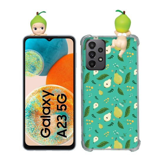 Coque Renforcée Pour Samsung Galaxy A23 5G Angel Hippers Poire