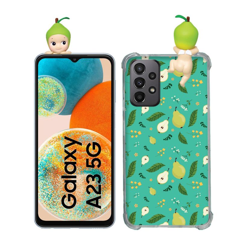 Coque Renforcée Pour Samsung Galaxy A23 5G Angel Hippers Poire