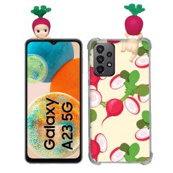 Coque Renforcée Pour Samsung Galaxy A23 5G Angel Hippers Radis