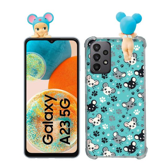 Coque Renforcée Pour Samsung Galaxy A23 5G Angel Hippers Souris