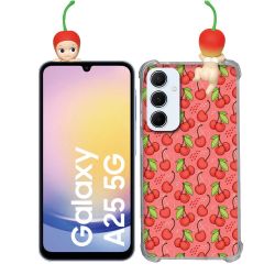 Coque Renforcée Pour Samsung Galaxy A25 5G Angel Hippers Cerise